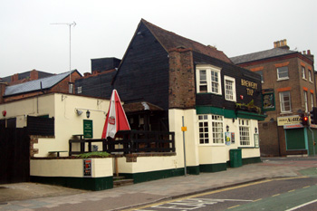 The Brewery Tap from the south July 2008